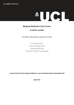 Marginal Abatement Cost Curves: A call for caution