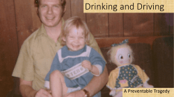 Drinking and Driving
