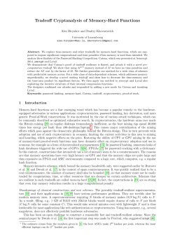 Tradeoff Cryptanalysis of Memory-Hard Functions