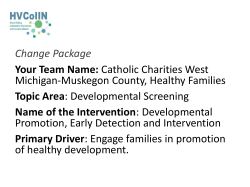 Building the change package