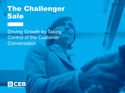 The Challenger Sale
