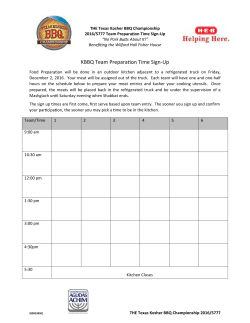 Team Preparation Time Signup