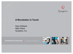 David Gillespie - Gilder Technology Report