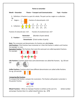 Points to remember Month &ndash; December Theme &ndash; Transport and