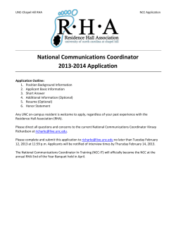 National Communications Coordinator