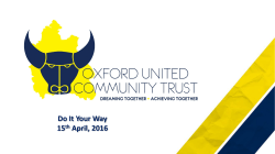 Powerpoint - Business in Oxford