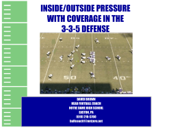 inside/outside pressure with coverage in the 3-3-5