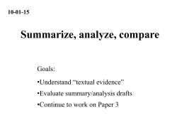 textual evidence