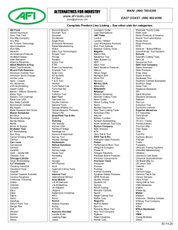 AFI Back - Alternatives For Industry