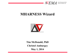 MHARNESS Wizard - Electro Magnetic Applications, Inc.