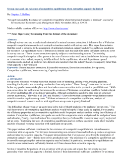 Set-up costs and the existence of competitive equilibrium when