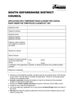 to a social event application form