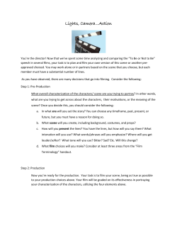 Lights, Camera&hellip;Action