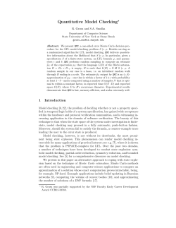 Quantitative Model Checking