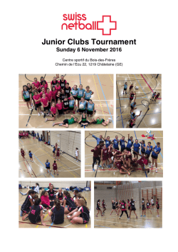 Junior Clubs Tournament