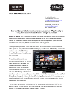 Media Release - Hausmann Communications