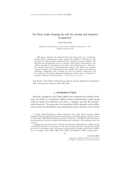 Tax Policy Under Keeping Up with the Joneses and Imperfect