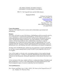 Syllabus - USC Search - University of Southern California