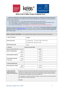 Application form - University of South Wales