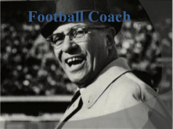 Football Coach - vhscomputerapps2