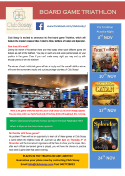 board game triathlon - Club Sosay Board Games Caf&eacute; and Bar