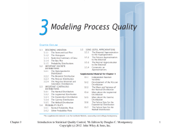 Introduction to Statistical Quality Control, 5th edition