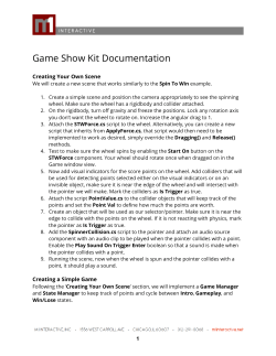 Game Show Kit Documentation