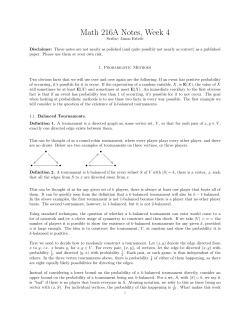 Math 216A Notes, Week 4