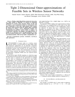 Tight 2-Dimensional Outer-approximations of Feasible Sets in