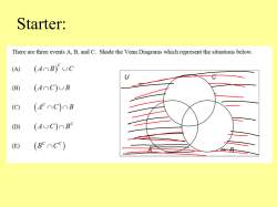 Probability II - ECTA Ap Statistics