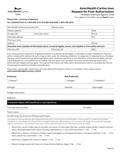 Multiple Sclerosis Agents - Oral