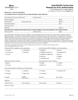 Anti-Diabetic Non-insulin Agents