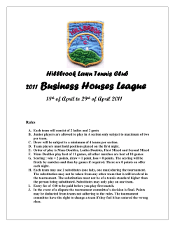 bhl - Hillbrook Lawn Tennis Club