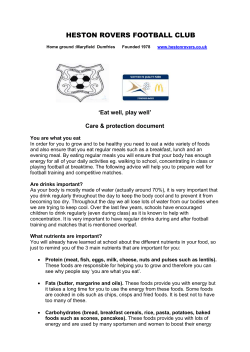 Eat well , play well - Dumfries