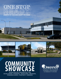 highlighted properties for developers, bankers, investors, brokers