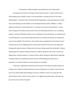 The Mountain of Mental Health: How Will We Get to the Other Side