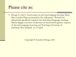 Multicompetence, social context, and L2 writing research praxis 5th