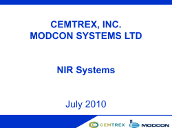 Modcon presentation