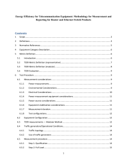 Annex C: IMIX Traffic