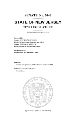 S-3040 - New Jersey Legislature