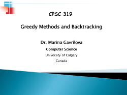 greedy algorithm Knapsack problem