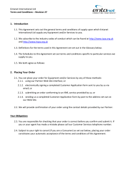 our terms and conditions PDF
