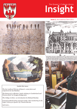 The Queen`s College Library - The Queen`s College, Oxford