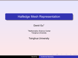 Halfedge Mesh Representation