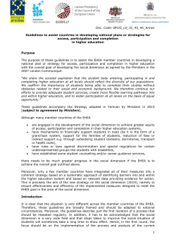 Guidelines to assist countries in developing national plans or