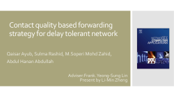 Contact qualitybased..