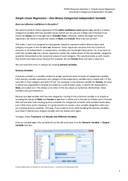 Linear Regression PDF