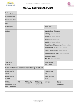 MARAC Referal Form V1 January Final