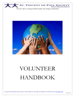 volunteer code of conduct