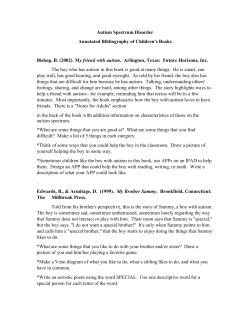 Annotated Bibliography